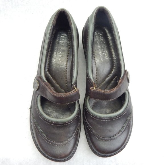 Josef Seibel Womens Brown Mary Jane Clogs Shoe Size 41 - Picture 5 of 12